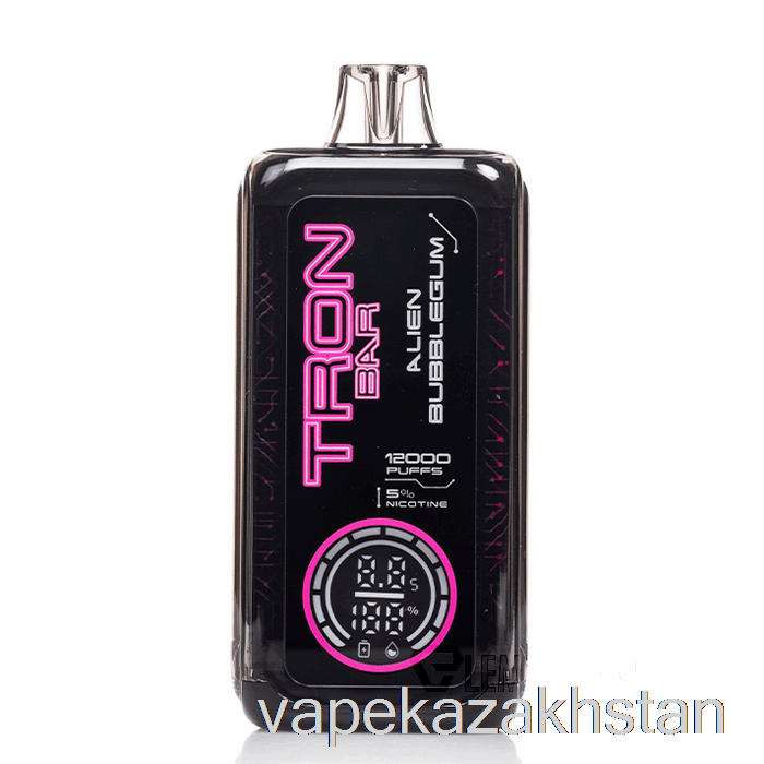 Vape Kazakhstan TRON BAR 12K Disposable Alien Bubblegum